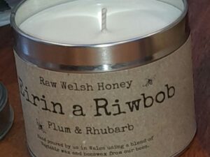 Eirin a Riwbob (Plum and Rhubarb)